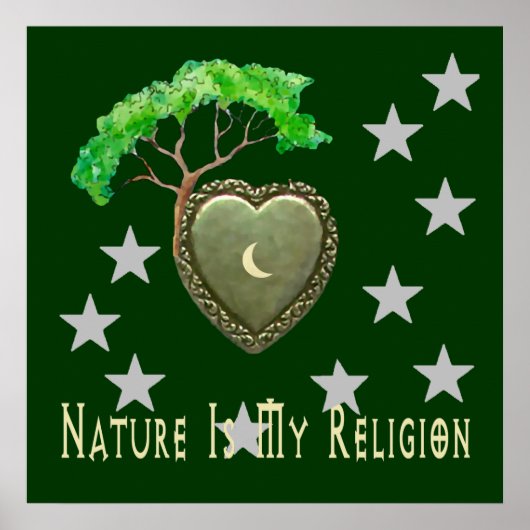 Natuur Church Poster (Voorkant)