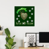 Natuur Church Poster (Thuiskantoor)