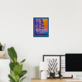 natuur citeert poster avontuur daar (Thuiskantoor)