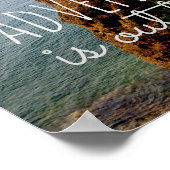 natuur citeert poster avontuur daar (Hoek)