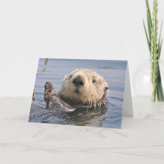 Natuur Climate Note Card Bedankkaart (Voorkant)