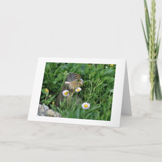 Natuur Climate Note Card Bedankkaart (Voorkant)