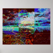 Natuur collage poster (Voorkant)