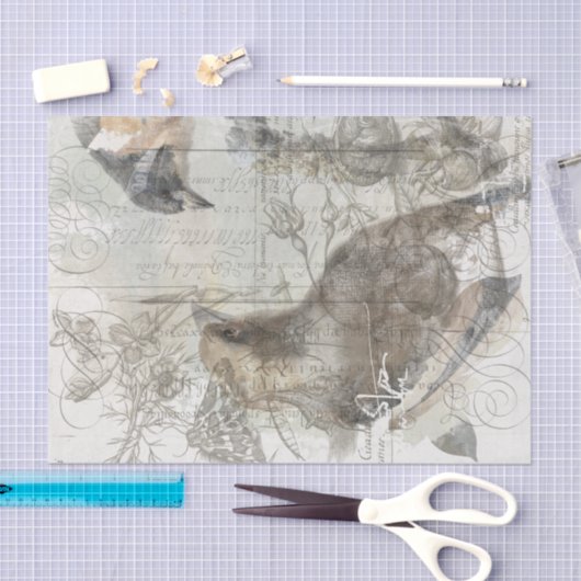 Natuur Collage Tissue Tissuepapier (Craft)