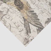 Natuur collage tissuepapier (Detail)