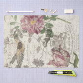 Natuur collage tissuepapier (Craft)