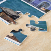 Natuur collage van San Juan, Puerto Rico Legpuzzel (Zijkant)