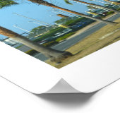 Natuur collage van San Juan, Puerto Rico Poster (Hoek)