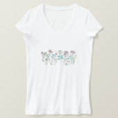 Natuur Colorful Bouquet T-shirt (Design voorkant)