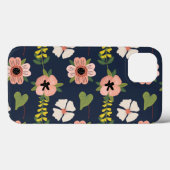Natuur Colorful Flowers Cute Waterverf Case-Mate iPhone Case (Achterkant (horizontaal))