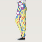 Natuur Colorful Flowers  Leggings (Links)