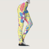 Natuur Colorful Flowers  Leggings (Rechts)