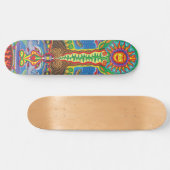 Natuur communiceert (groot) skateboard (Horizontaal)