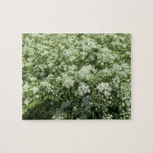 Natuur "Cow Parsley White Flowers" Legpuzzel