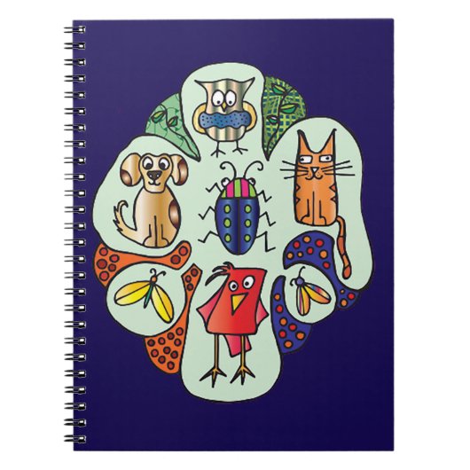Natuur Critters notebook Notitieboek (Voorkant)