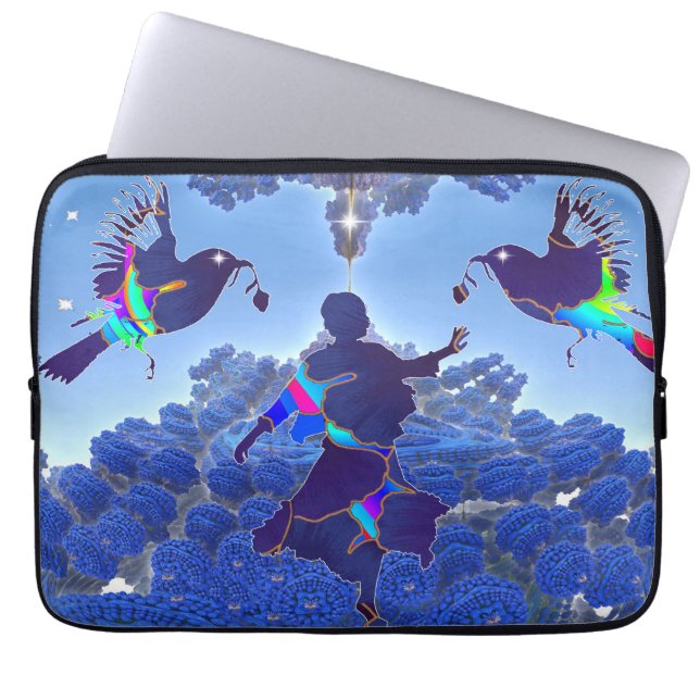 Natuur Dance Laptop Sleeve (Voorkant)