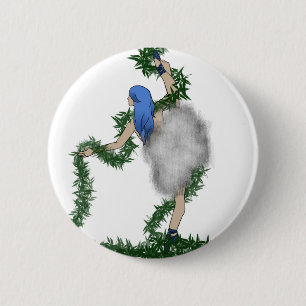 Natuur Dancer Ronde Button 5,7 Cm