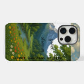 Natuur, de stille bewaker van het leven. iPhone hoesje (Achterkant horizontaal)