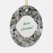 Natuur Decoratieve Witte Granieten Rots met Tekst Keramisch Ornament (Rechts)