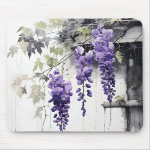 Natuur Delicate Purple Flowers Muismat