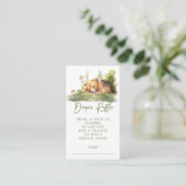 Natuur Delight Beer Luier Raffle Behuizing Kaart (Staand voorkant)