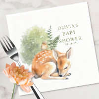 Natuur Delight Herten Baby shower Favor
