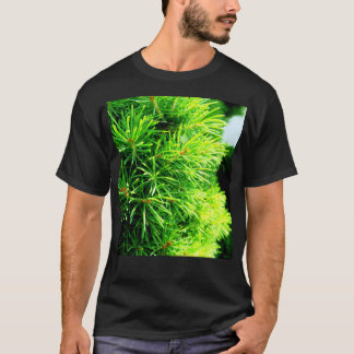 Natuur - den - macro - groen t-shirt