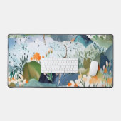 Natuur Design Desk Mat met Chita. (Keyboard & Muis)