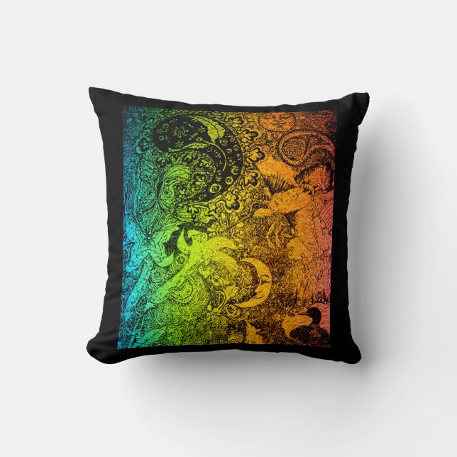 Natuur Design Kussen (Voorkant)