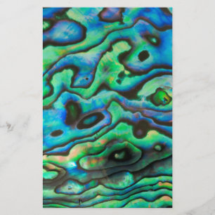 Natuur design paua abalone shell briefpapier