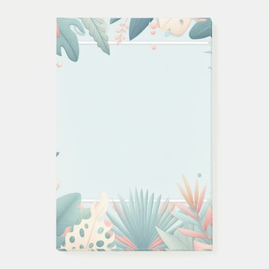 natuur design Post-it® notes, 4" x 6" Notes (Voorkant)