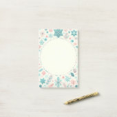 natuur design Post-it® notes, 4" x 6" Notes (Op bureau)