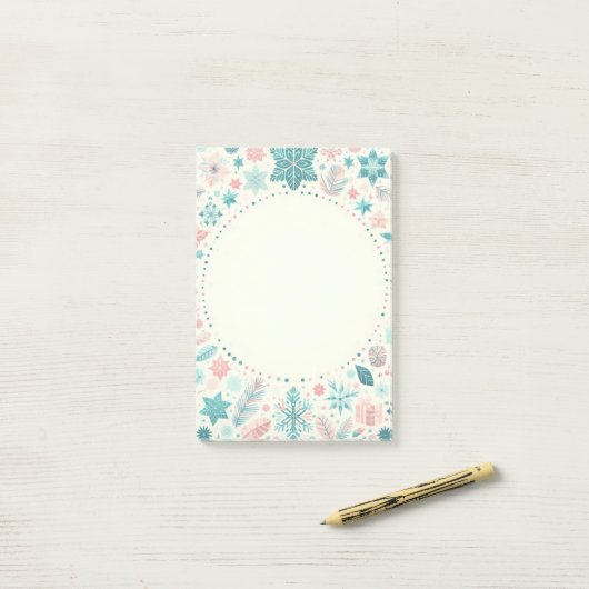 natuur design Post-it® notes, 4" x 6" Notes (Op bureau)