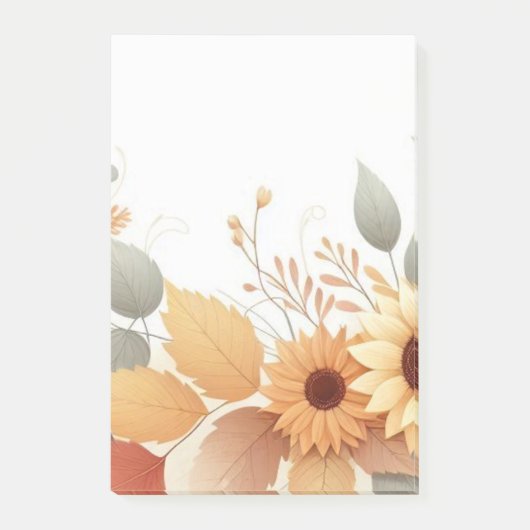 natuur design Post-it® notes, 4" x 6" Post-it® Notes (Voorkant)