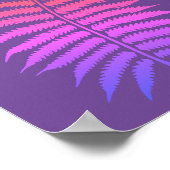 natuur design poster wand kleurrijk (Hoek)