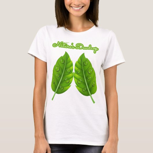 Natuur Dewdrop T-shirt (Voorkant)