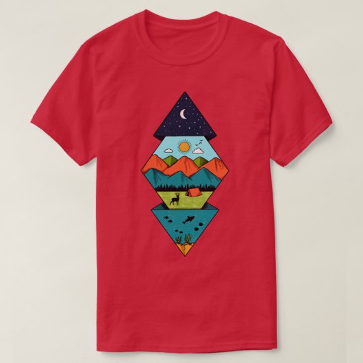 Natuur Diamond T-shirt (Design voorkant)