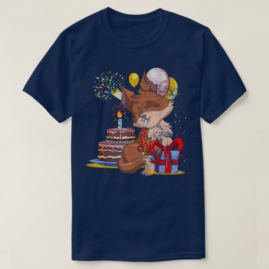 Natuur Dier Bos Dier Liefhebber Verjaardagsfeest C T-shirt (Design voorkant)