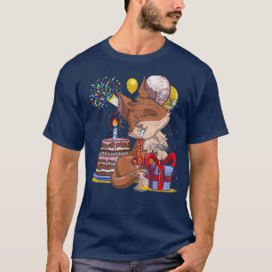 Natuur Dier Bos Dier Liefhebber Verjaardagsfeest C T-shirt