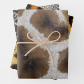 Natuur Dieren Giraffe Python Snake Leopard Skins Inpakpapier Vel (In situ)