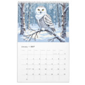 Natuur dieren habitat kalender (Jan 2027)