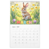 Natuur dieren habitat kalender (Mar 2027)