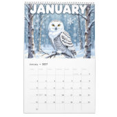 Natuur dieren habitat kalender (Jan 2027)