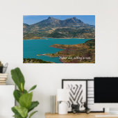 Natuur doet niets tevergeefs poster (Thuiskantoor)