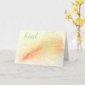 Natuur doezelaar goed kaart (Gele Bloem)