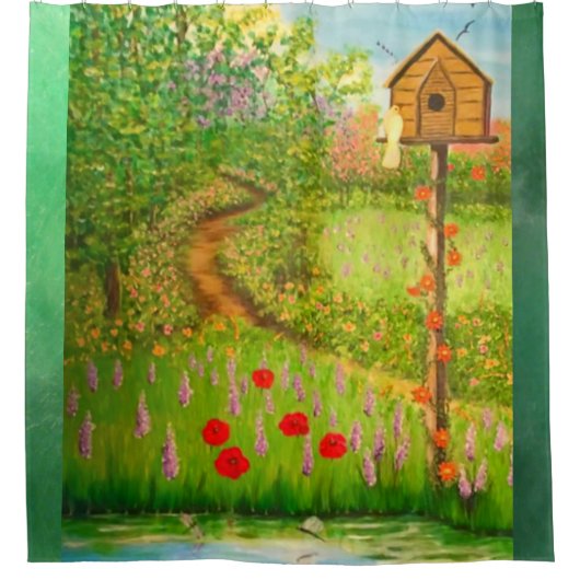 Natuur Douchegordijn (Voorkant)