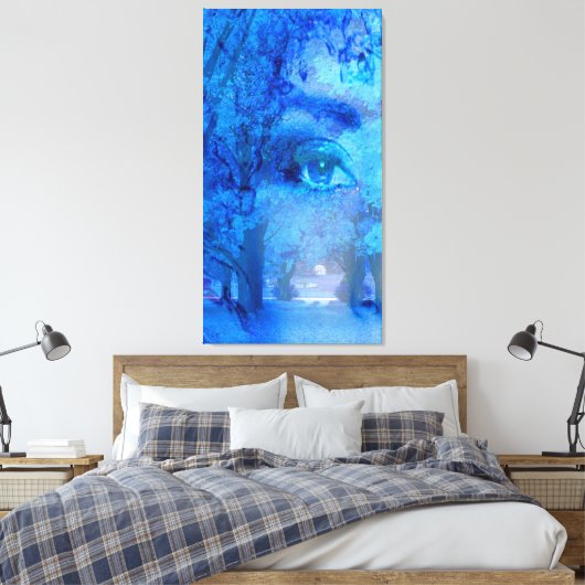 Natuur Dream Canvas Afdruk (Insitu (Slaapkamer))