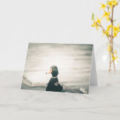 Natuur Duck-landingsfotokaart Kaart (Gele Bloem)