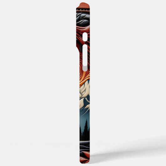 Natuur Eagle Design Case-Mate iPhone Case (Achterkant / Links)