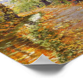 Natuur Egon Schiele Winding Brook Herfst Tree Poster (Hoek)